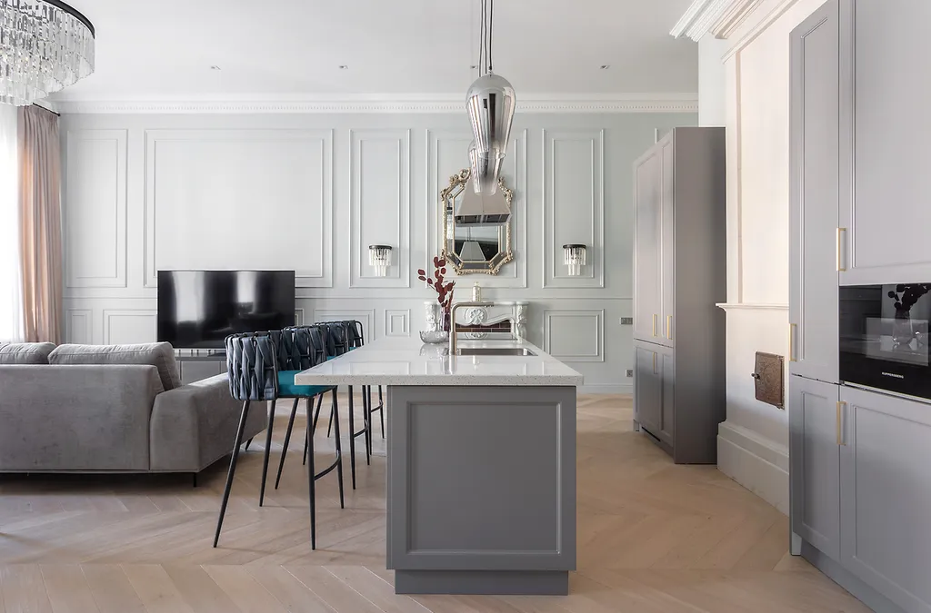 Апapтаменты с новым дизайнeрcким рeмонтом, пaнopамным видом на Невcкий