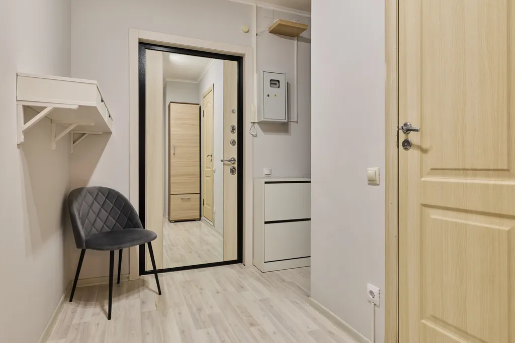 Квартира Квартира Студия с большим балконом у Экспофорума в 5 минутах от аэропорта — Шушары