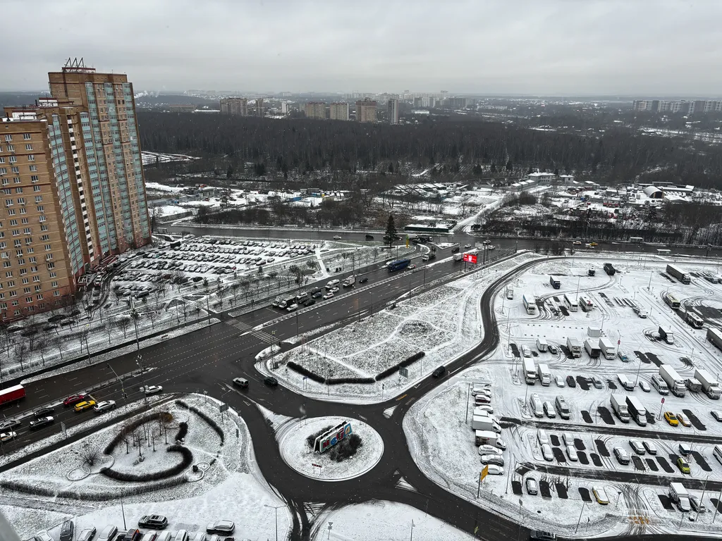 Уютные апартаменты на 25 этаже