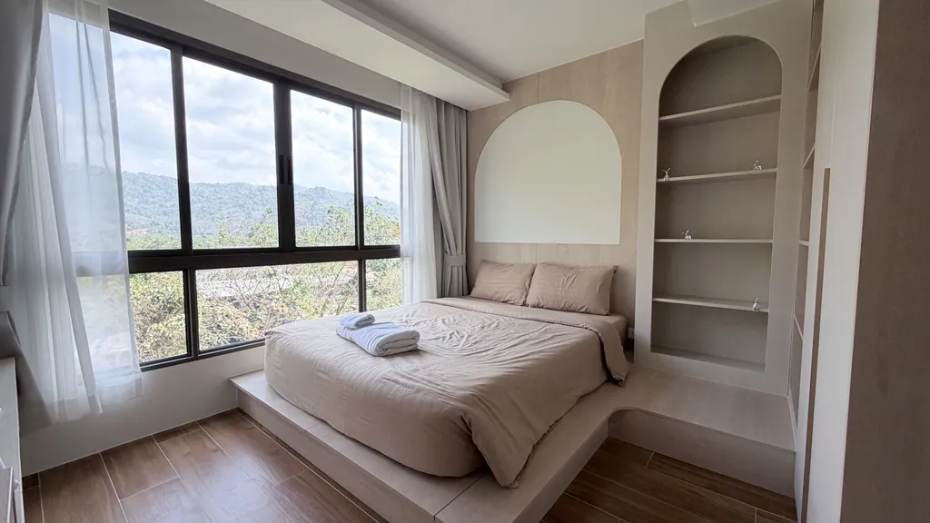 Прекрасный отдых у пляжа камала с бассейном и спортзалом