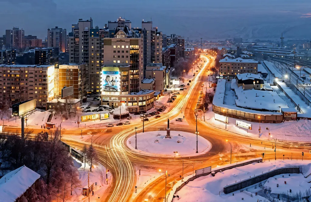 Апартаменты с панорамным окнами с видом на город