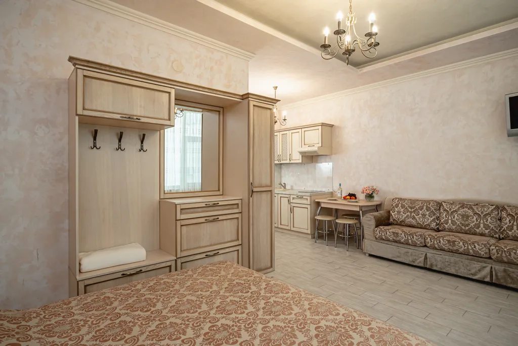 Уютная студия в яхт-клуб у моря