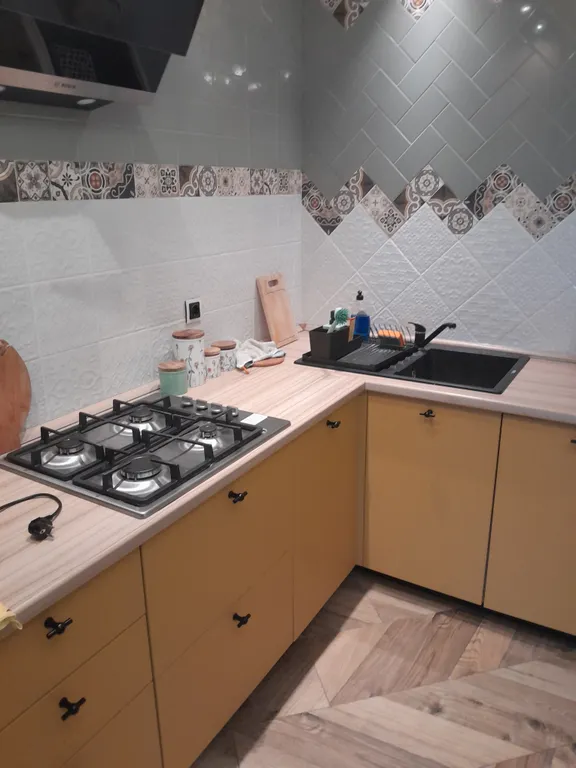 Уютная квартира с камином