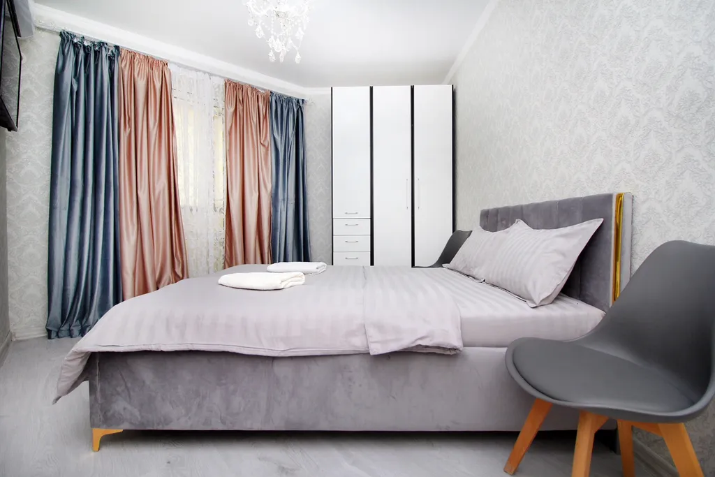 Квартира ЖК «Elif Towers» вид из окна горы, центр Арбат & питьевая вода подарок — Алматы