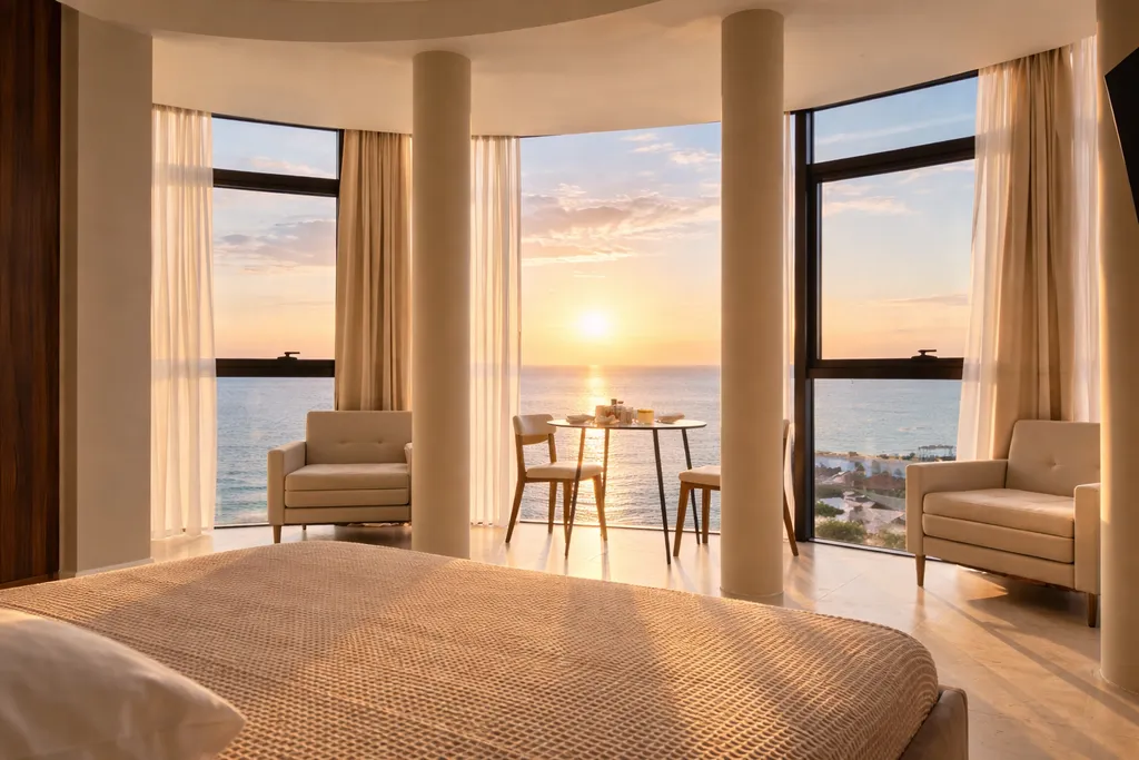 Люкс с панорамным видом на море