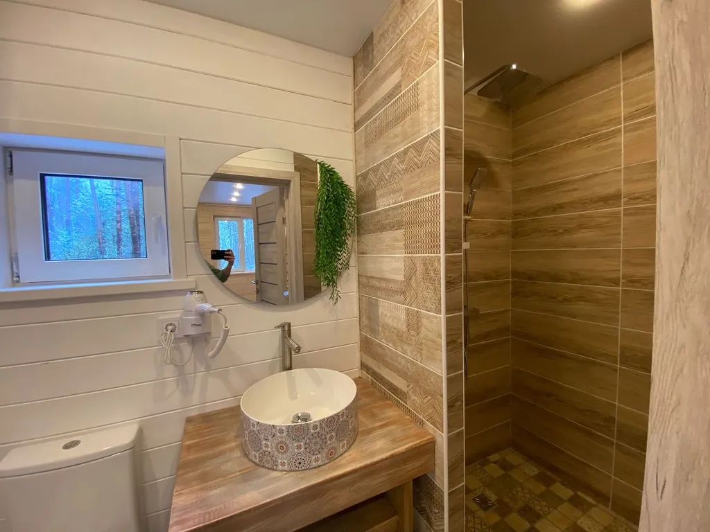 Двухэтажный дом с двумя отдельными спальнями на Горьковском море