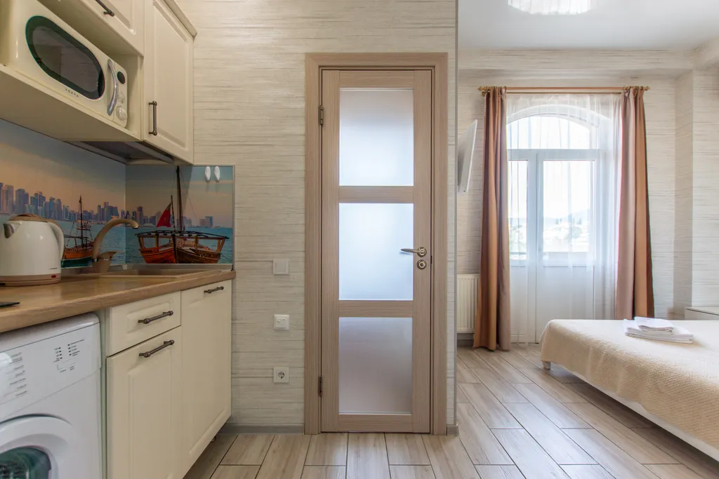 Квартира Квартира Студия с видом на горы — Алушта