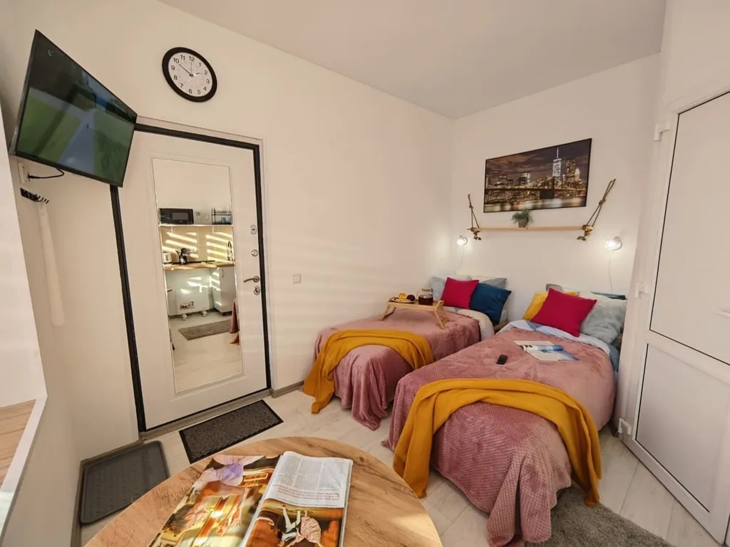 Студия для комфортного проживания двоих гостей