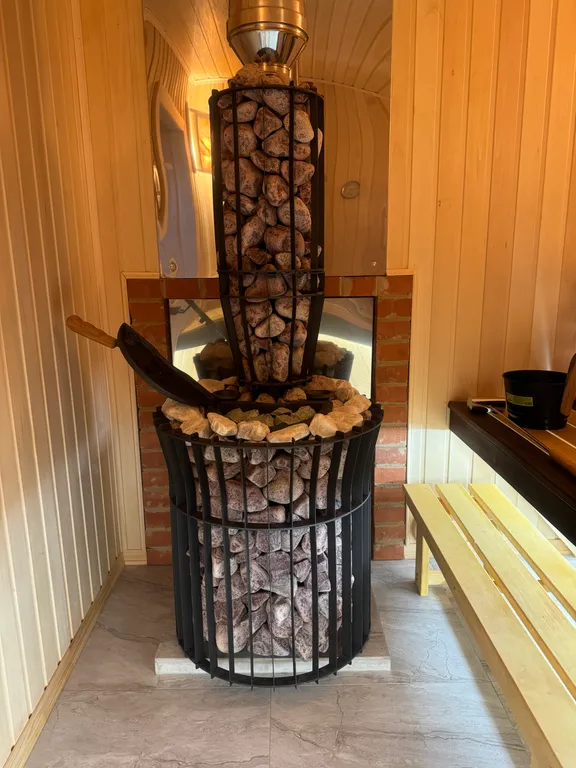 Гостевой дом с камином и террасой