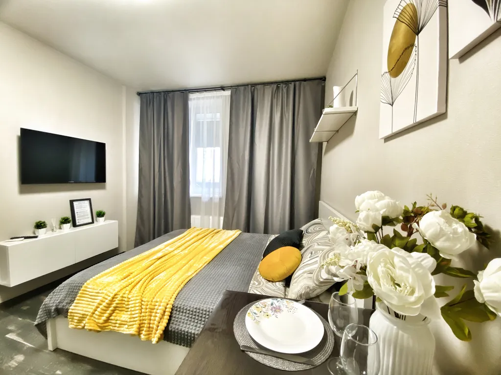 Квартира студия в ЖК Одинбург