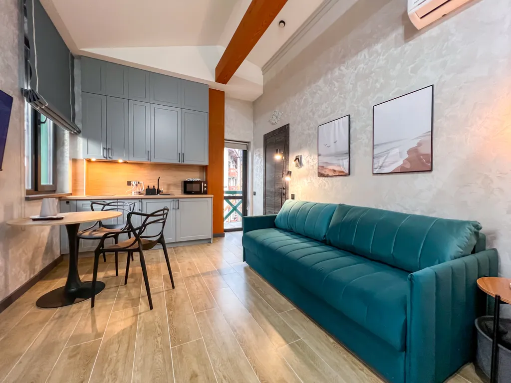 Квартира Замечательные апартаменты-студия в центре Красной Поляны — аренда посуточно в Красная Поляна