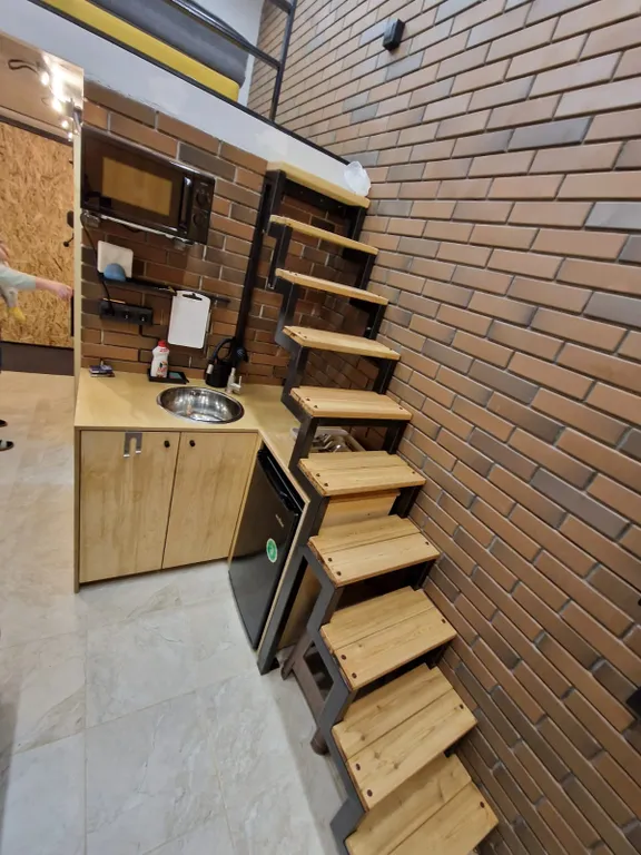 Квартира с новым ремонтом в стиле лофт