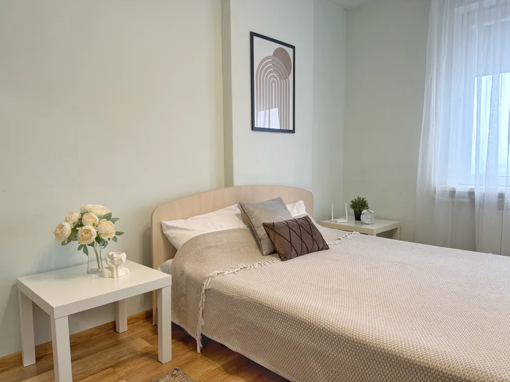 Стильная 3-к квартира в центре в ЖК Эдельвейс с панорамным видом