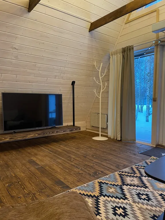 Уютный коттедж в стиле A-Frame