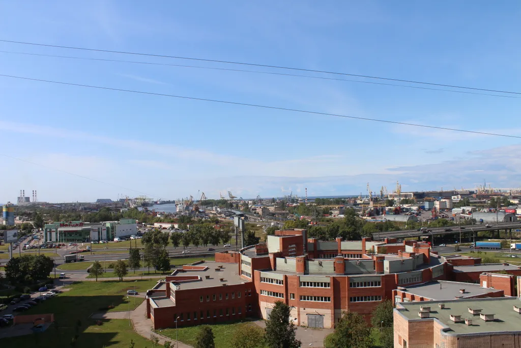 Квартира Квартира Огни большого порта — Санкт-Петербург
