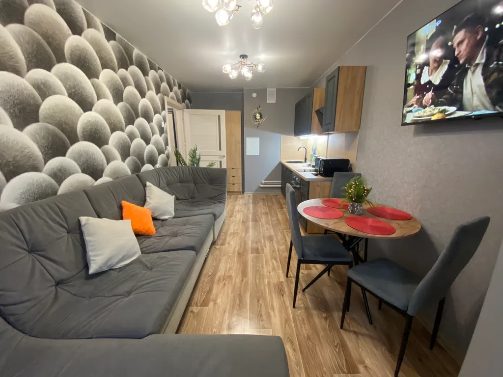 Квартира Квартира Уютная евродвушка в центре на набережной Енисея — Красноярск