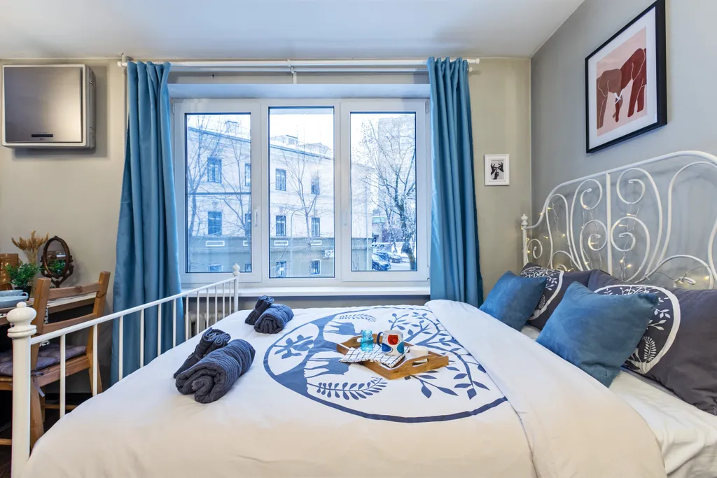 Квартира Квартира Tsvetnoy cozy apartment with parking nearby — Москва