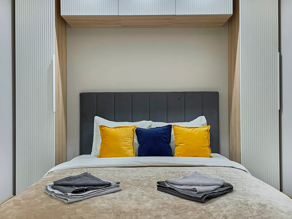 Современная студия до 4 гостей, рядом с ТЦ Мега, Шереметьево в 10 минутах