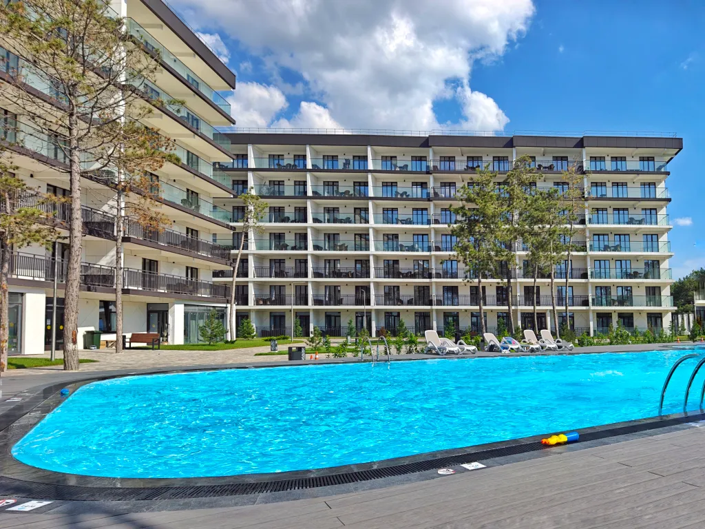 Квартира Дизайнерская квартира в комплексе с бассейном — Анапа