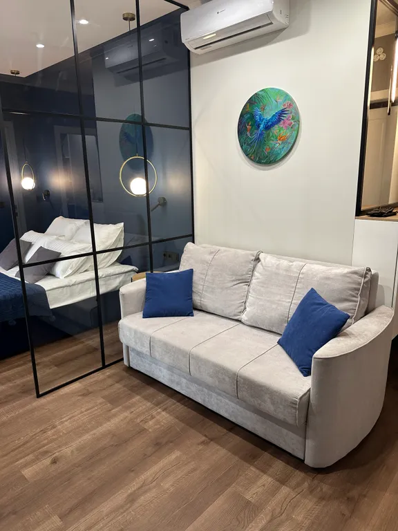 Квартира Квартира-студия с дизайнерским ремонтом на Взлетке — Красноярск