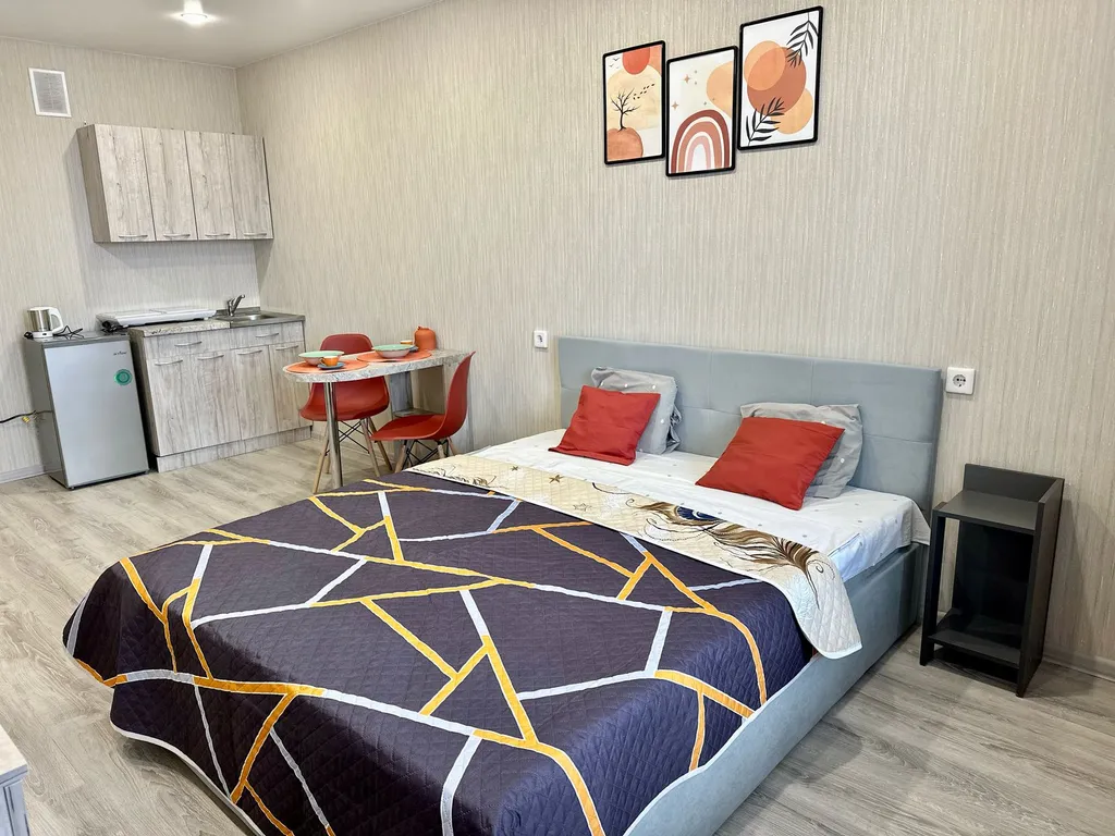 Терракота - стильная квартира-студия на Дружбе рядом со Спа-комплексом