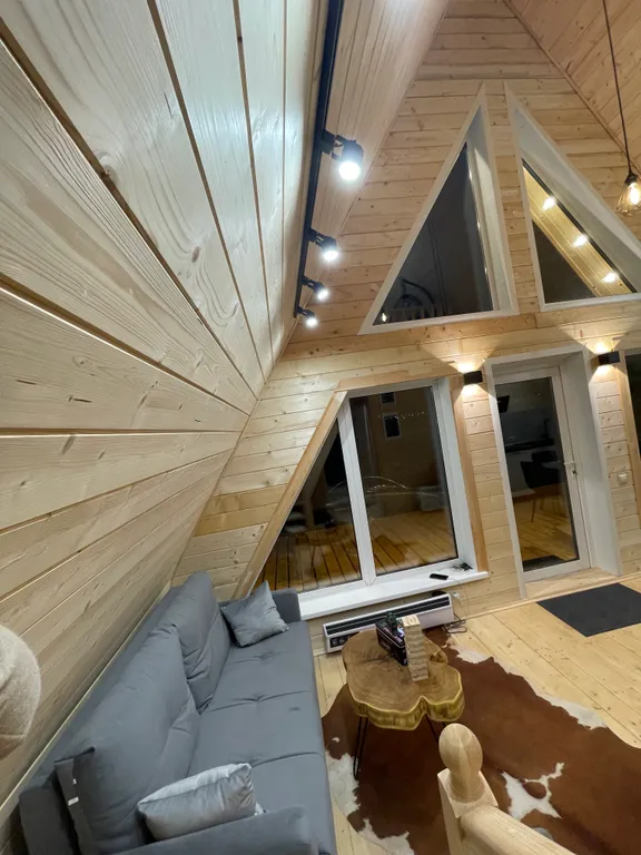 Новый Дом А-фрейм в Новом Неготино