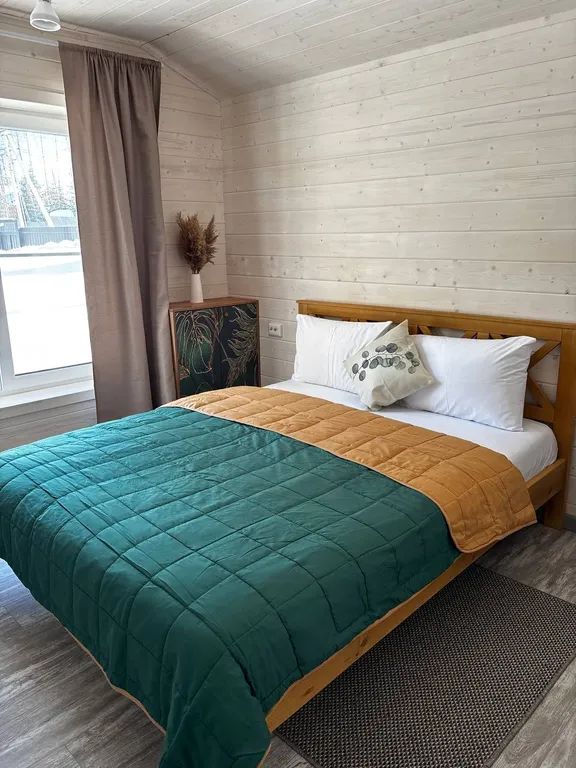 Коттедж Дом с баней и чаном в окружении леса и выходом к реке — Шадрино