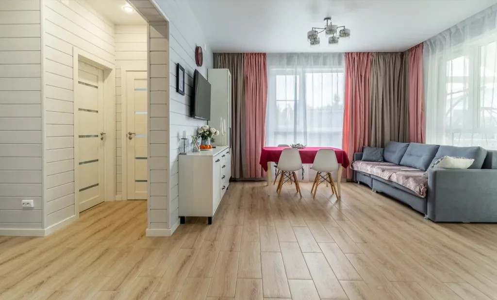 Большой семейный коттедж с русской баней