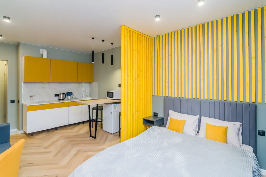 Квартира Студия комфорт-класса в центре города — аренда посуточно в Пермь