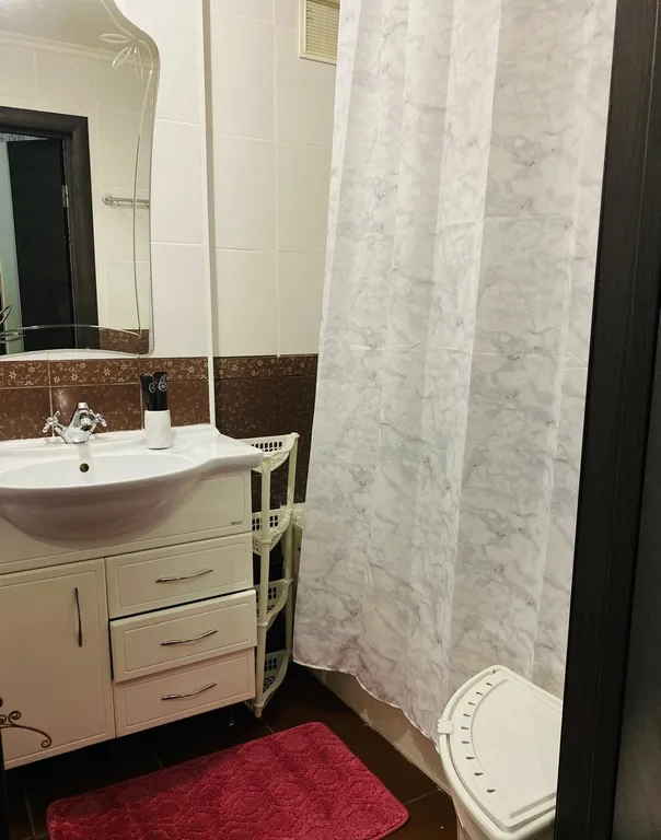 Квартира-студия с видом на горнолыжный комплекс BigWood в Хибинах