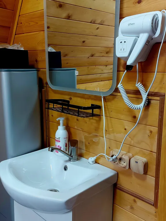 А-фрейм домик-1 в предгорье Адыгеи