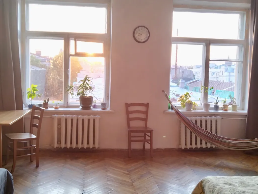 Квартира Просторная квартира с бесплатной парковкой — Санкт-Петербург