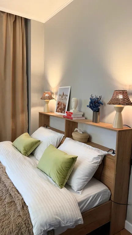 Уютная квартира на 10 этаже с красивым видом на город