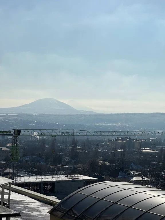 Завтрак с видом на Эльбрус