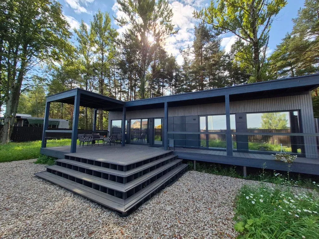 Коттедж Новый стильный дом с купелью и сауной — аренда посуточно в Ступино