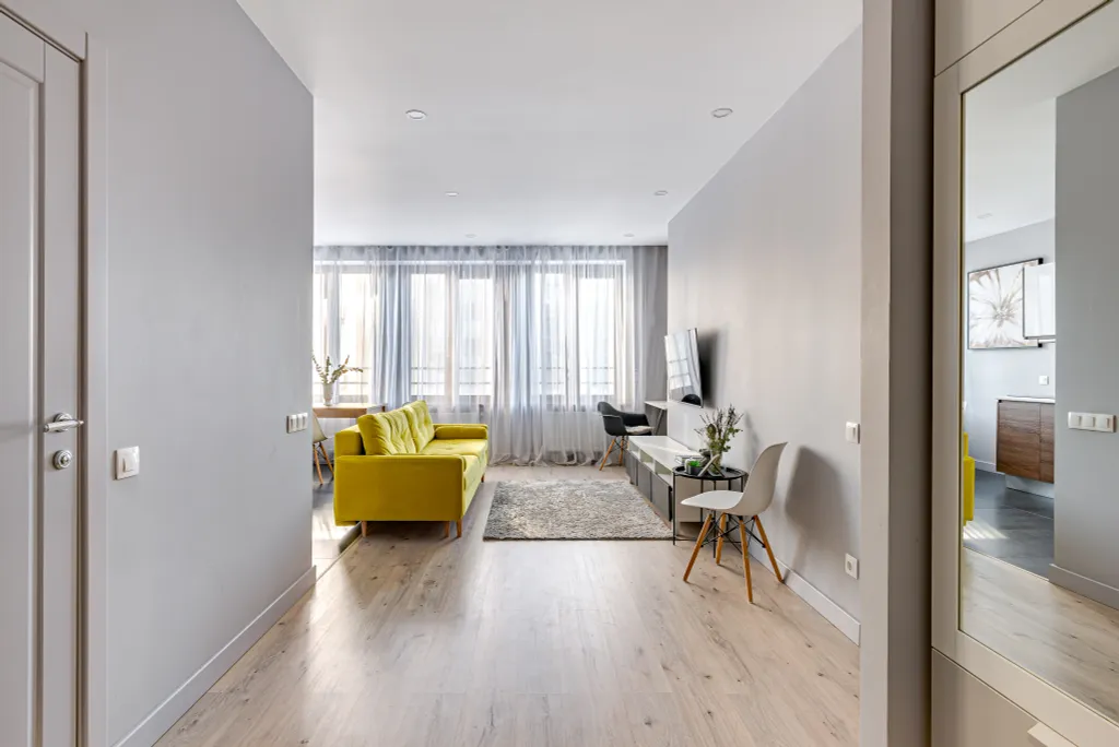 Квартира Квартира Просторный двухкомнатный апартамент в ЖК Савеловский Сити — Москва