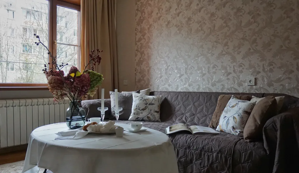 Уютная просторная двушка для большой семьи