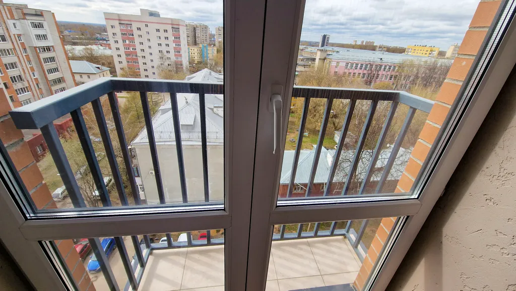 Квартира Квартира Студия с французским балконом и видом на город | GoldenRing-Apartments — Ярославль