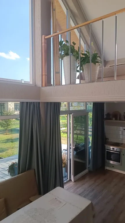 Загородный дом с баней на дровах