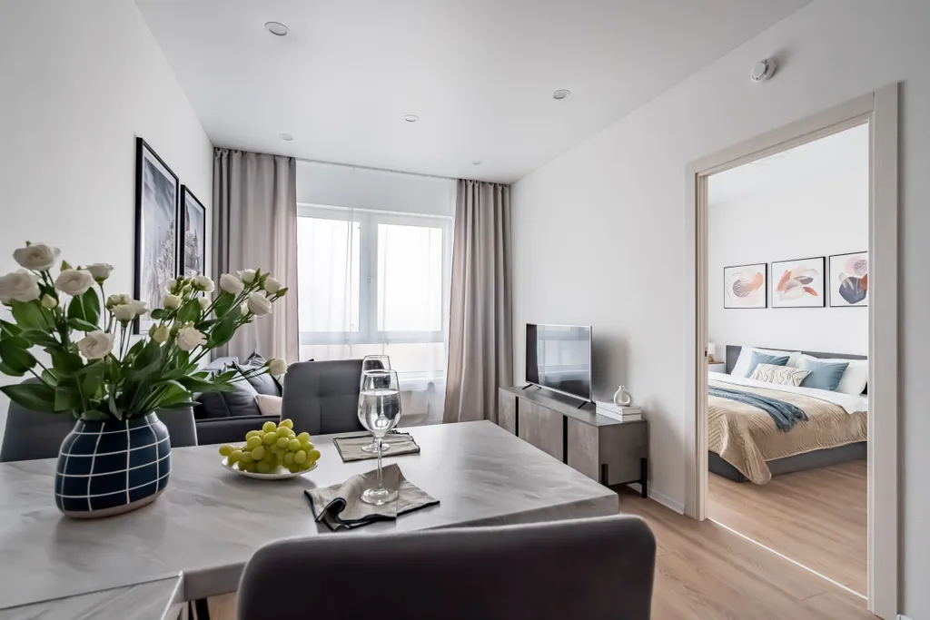 Уютная, домашняя квартира для 4 гостей