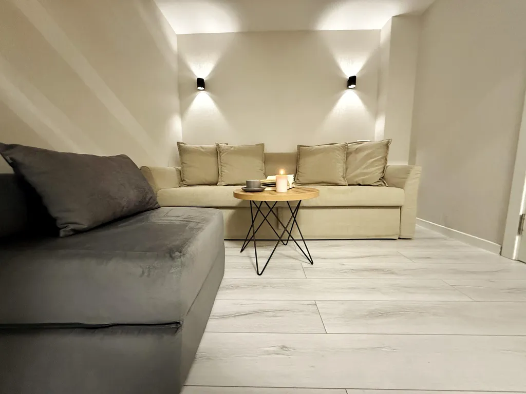 Апартаменты двухуровневые 3 минуты до пляжа