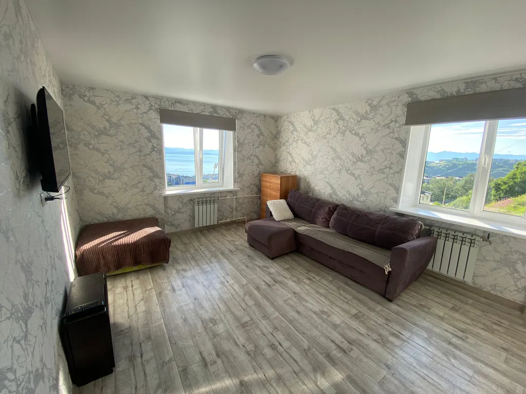 Квартира с видом на вулкан и на тихий океан