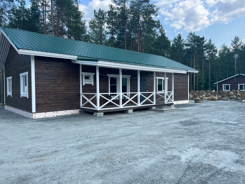 Дом у реки с сауной