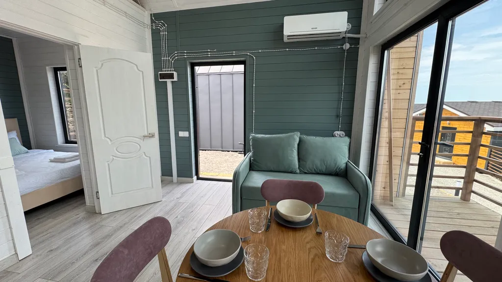 Коттедж двухэтажный с видом на море! "Оазис" (B3)