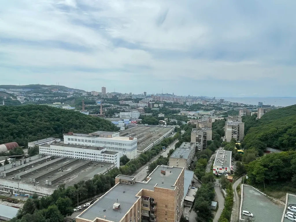 Квартира Отличная квартира с современным ремонтом и видом на море — Владивосток