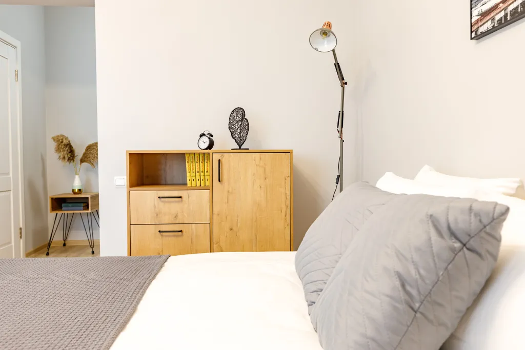 Апартаменты в центре города с красивым видом из окна