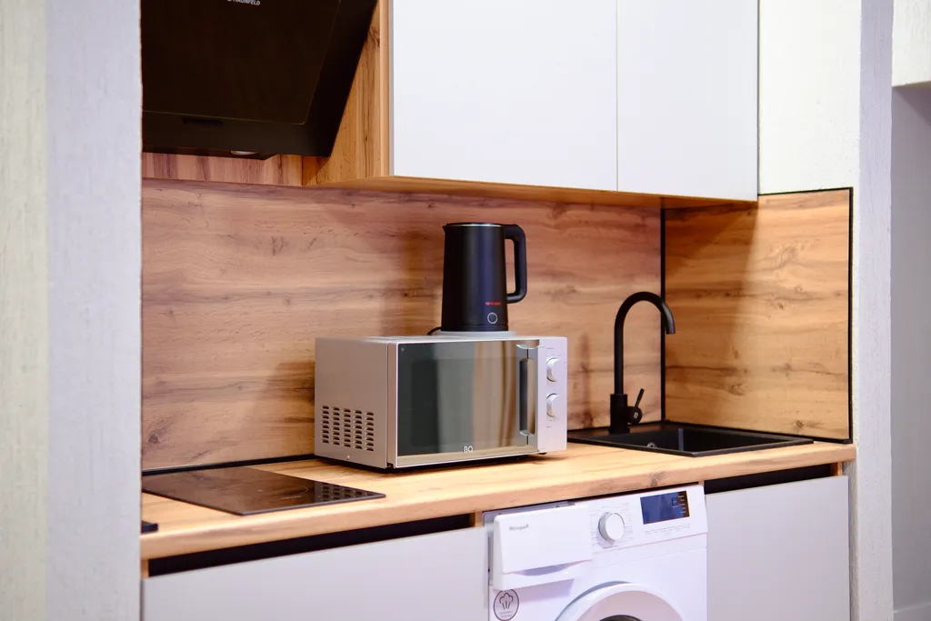 Студия с красивым видом