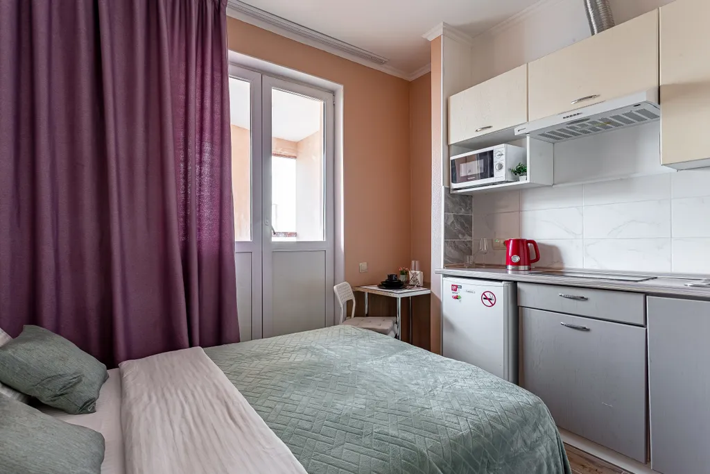 Уютная квартира-студия в ЖК Римский