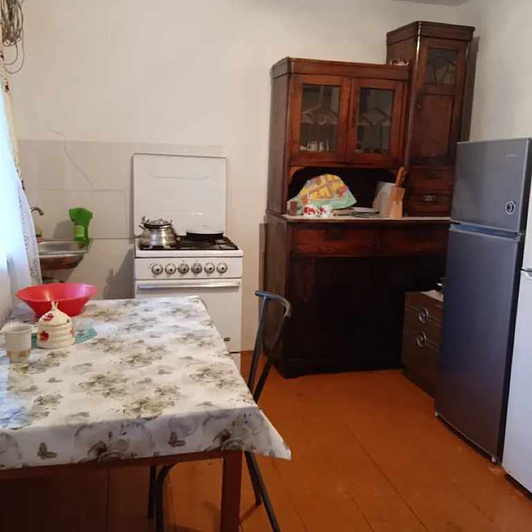 Домик с цветущим садом