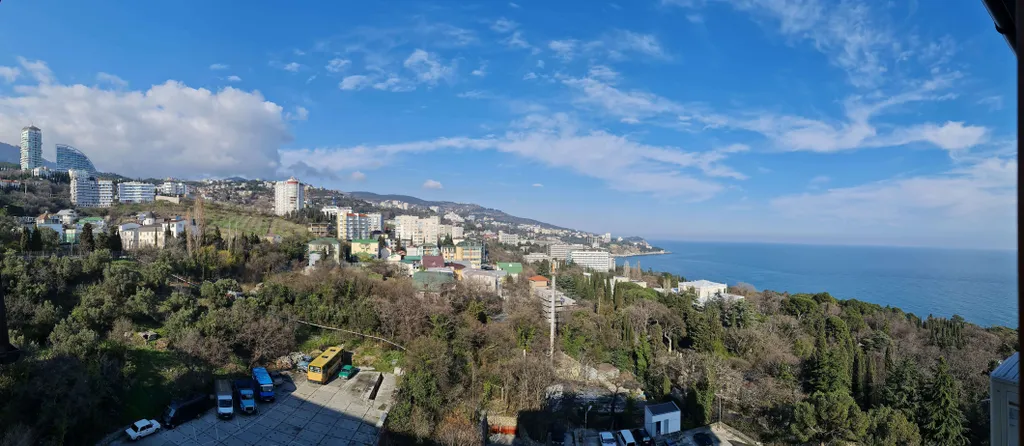 Люкс студия возле парка с видом на море